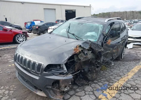 2021 Jeep Cherokee Latitude Plus Fwd from USA, damaged, VIN 1C4PJLLB5MD146855